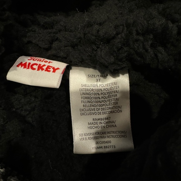 Mickey Mouse Plush Sweater sz 3 - Picture 2 of 2
